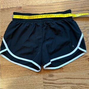 Danskin Black Women's Athletic Shorts with White Trim size 4/6